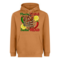 Meerkat Pinchin' tails suckin' head crawfish Heavyweight Hoodie - FaDigitalArtStudio
