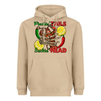 Pinchin' Tails Suckin' Head Crawfish Heavyweight Hoodie | Teevron
