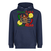 Navy Pinchin' tails suckin' head crawfish Heavyweight Hoodie - FaDigitalArtStudio