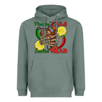 Sage Pinchin' tails suckin' head crawfish Heavyweight Hoodie - FaDigitalArtStudio