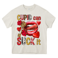 Cream cupid can suck it Heavy Core Tee - NancyCooperArtShop