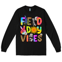 Black field day vibes Long Sleeve Tee - RanaPortraitStore
