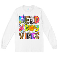 White field day vibes Long Sleeve Tee - RanaPortraitStore