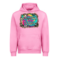 Fuchsia Pink Summer Vibes Urban Hoodie - CowhideDigitalArt
