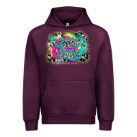 Mauve Wine Summer Vibes Urban Hoodie - CowhideDigitalArt