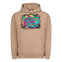 Pigment Burro Summer Vibes Urban Hoodie - CowhideDigitalArt