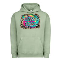Pigment Oil Green Summer Vibes Urban Hoodie - CowhideDigitalArt