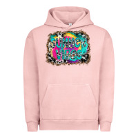 Pigment Salmon Summer Vibes Urban Hoodie - CowhideDigitalArt