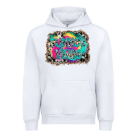 White Summer Vibes Urban Hoodie - CowhideDigitalArt