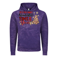 Cloud Purple its the most wonderful time of the year Vintage Hoodie - MaliasSmallBusiness