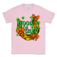 Bubblegum Pink St.Patrick's Good Luck Classic Tee - BundleAndBundleShop