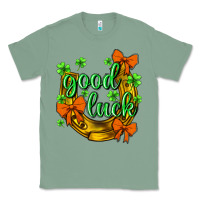 Sage St.Patrick's Good Luck Classic Tee - BundleAndBundleShop