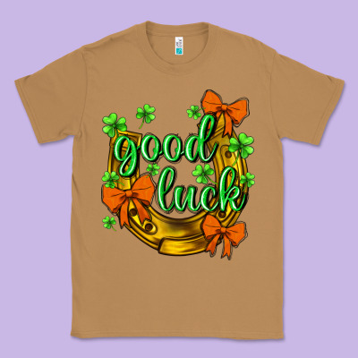 St.patrick's Good Luck Classic Tee Designed By Bundleandbundleshop