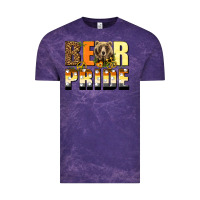 Cloud Purple Western Bear Pride LGBTQ+ Vintage Tee - BundleAndBundleShop