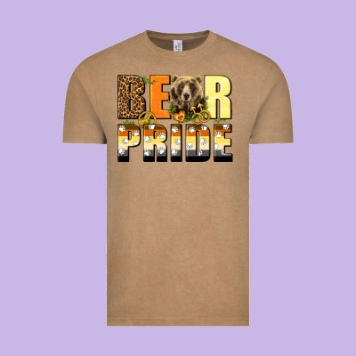 Western Bear Pride Lgbtq+ Vintage Tee Designed By Bundleandbundleshop