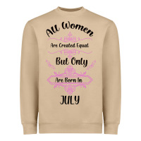 Mushroom all women are created equal but only the smartest are born in july bla Heavyweight Sweatshirt - Bettercallsaul