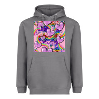 Storm pride heart seamless pattern Heavyweight Hoodie - FaDigitalArtStudio