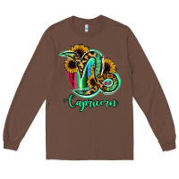 Chestnut Capricorn Zodiac Long Sleeve Tee - Bettercallsaul