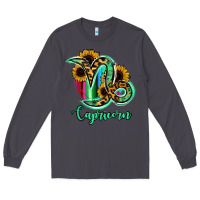 Smoke Capricorn Zodiac Long Sleeve Tee - Bettercallsaul