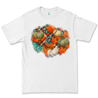White fall autumn patches Premium Tee - Jasminsmagicworld