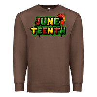 Chestnut Juneteenth Premium Sweatshirt - FaDigitalArtStudio