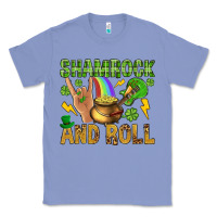 Colony Blue Shamrock and roll Classic Tee - BundleAndBundleShop