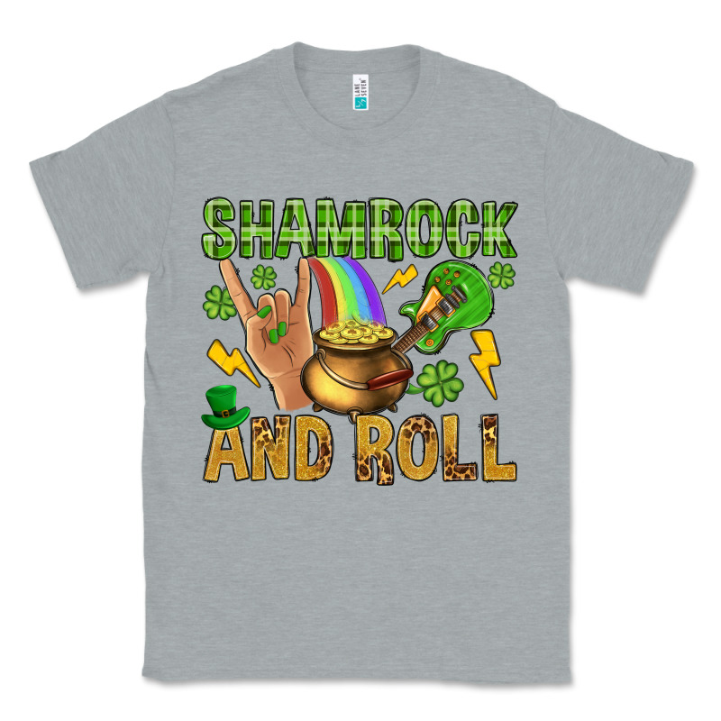 Shamrock And Roll Classic Tee by BundleAndBundleShop | Teevron