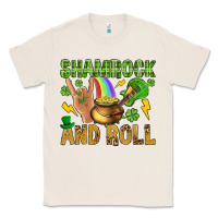Natural Shamrock and roll Classic Tee - BundleAndBundleShop