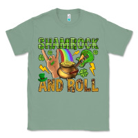 Sage Shamrock and roll Classic Tee - BundleAndBundleShop