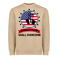 Mushroom DONALD TRUMP 2016 WE SHALL OVERCOMB Heavyweight Sweatshirt - Bettercallsaul