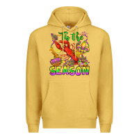 Antique Gold tis the season mardi gras olivia Premium Hoodie - OliviaCreatesArt