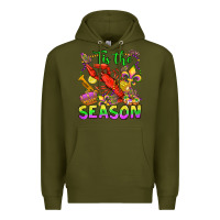 Army Green tis the season mardi gras olivia Premium Hoodie - OliviaCreatesArt
