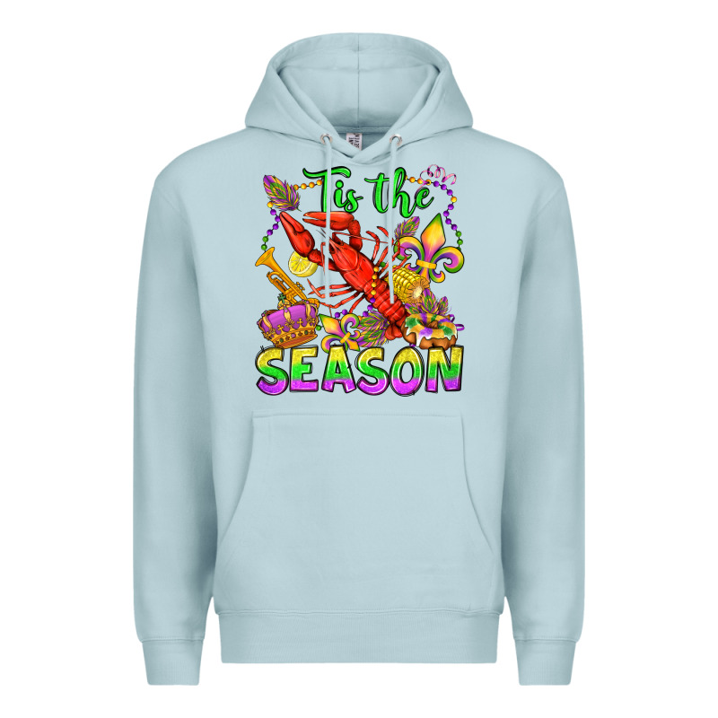 Tis The Season Mardi Gras Olivia Premium Hoodie by OliviaCreatesArt | Teevron