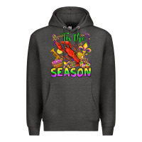 Charcoal Heather tis the season mardi gras olivia Premium Hoodie - OliviaCreatesArt