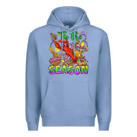 Colony Blue tis the season mardi gras olivia Premium Hoodie - OliviaCreatesArt