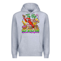 Heather Grey tis the season mardi gras olivia Premium Hoodie - OliviaCreatesArt