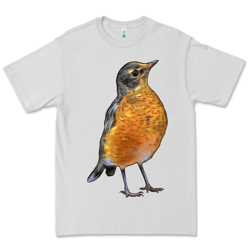 American Robin Bird Premium Tee by LillyAllenDesigns | Teevron