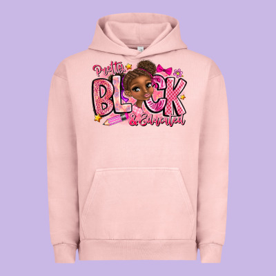 Pretty Black Educated Urban Hoodie Designed By Cowhidedigitalart