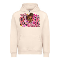 Sandshell Pretty Black Educated Urban Hoodie - CowhideDigitalArt