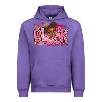 Tulip Pretty Black Educated Urban Hoodie - CowhideDigitalArt