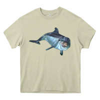 Mossy bottlenose dolphin Heavy Core Tee - LillyAllenDesigns
