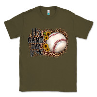 Army Green it's game day y'all baseball Classic Tee - JahusDesignShop