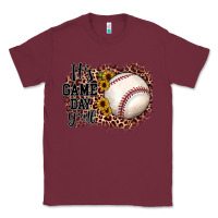 Burgundy it's game day y'all baseball Classic Tee - JahusDesignShop