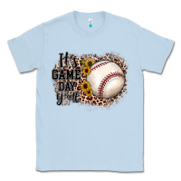 Dusty Blue it's game day y'all baseball Classic Tee - JahusDesignShop