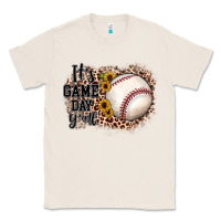 Natural it's game day y'all baseball Classic Tee - JahusDesignShop