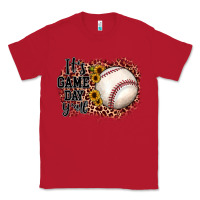 Red it's game day y'all baseball Classic Tee - JahusDesignShop