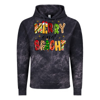Cloud Black merry and bright Vintage Hoodie - MaliasSmallBusiness