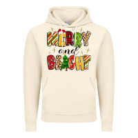 Vintage Artic merry and bright Vintage Hoodie - MaliasSmallBusiness