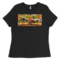 Black it's fall y'all cow Ladies Tee - Jasminsmagicworld