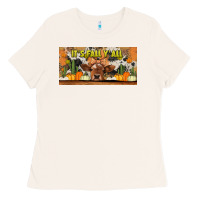 Bone it's fall y'all cow Ladies Tee - Jasminsmagicworld